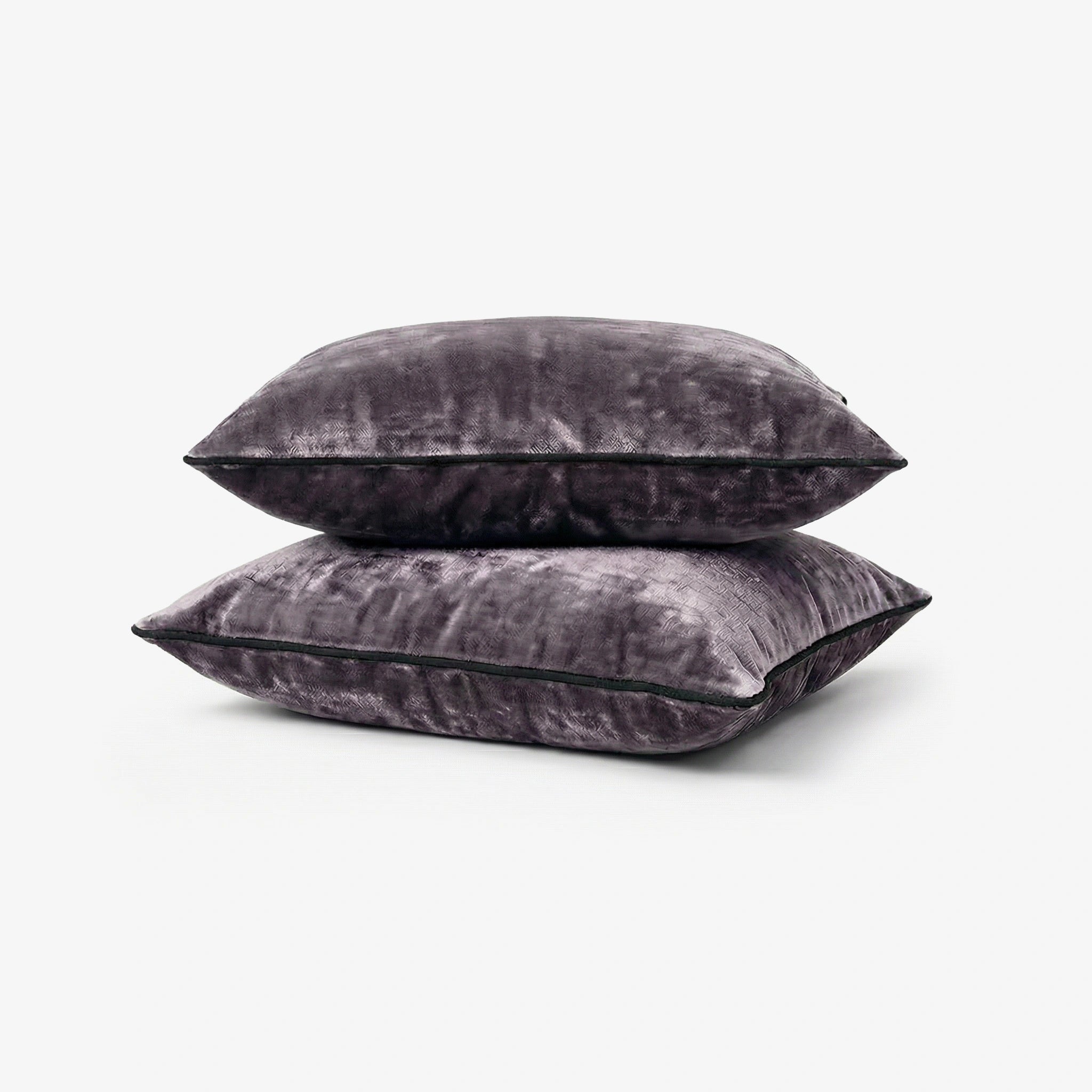 Premium Velvet Pillow Covers- Set Of 2 - Mauve